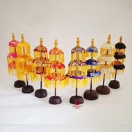 Balinese Umbrella 3-Tier Table Stand Balinese Umbrella Table Decoration