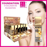 (AIKO) 3Q BEAUTY V+COLLAGEN HD FOUNDATION 1PCS (FD-86208)