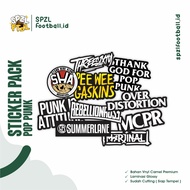 LOKAL 10PCS POP PUNK STICKERS PACK | WATERPROOF STICKERS - LOCAL BAND STICKERS, HELMET STICKERS, LAP