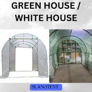 GREEN HOUSE / WHITE HOUSE PELBAGAI SAIZ / CLEAR PE COVER