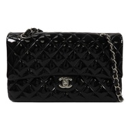 CHANEL 漆皮皮革Classic 25鏈帶肩背袋