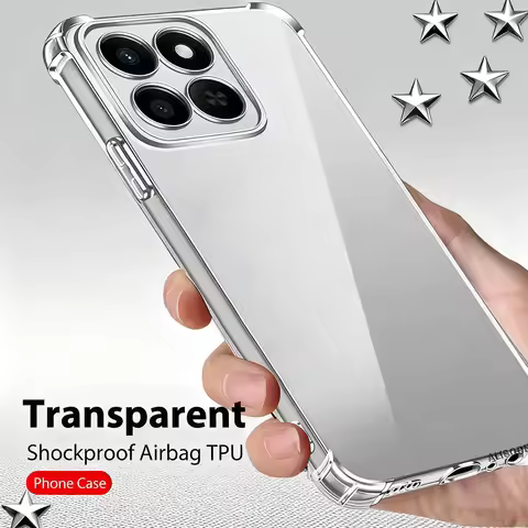 Honor400Smart Case Clear Cover For Honor 400 Smart 5G 4G Soft TPU Silicone Thin Anti-Shock Shell Hon