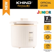 [Online Exclusive] KHIND Junior 100% Ceramic Rice Cooker 0.4L RC10C