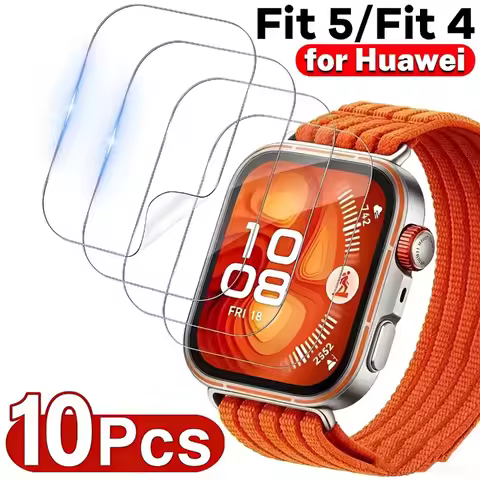 10/5/1Pcs Clear Protective Hydrogel Films for Huawei Watch Fit 5/5Pro Soft Full Coverage Screen Prot