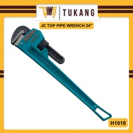 JC TOP PIPE WRENCH 24" / PLUMBER SPANNER PLUMBING TOOLS / SPANAR PAIP