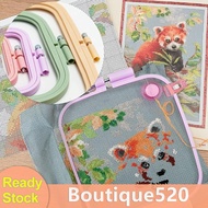 Square Embroidery Hoop Plastic Cross Stitch Hoop for Embroidery and Cross Stitch [boutique520.sg]