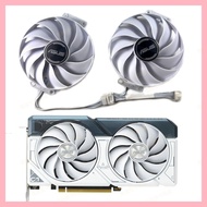ASUS RTX4060 4060Ti DUAL WHITE White Graphics Card Cooling Fan Dual Balls