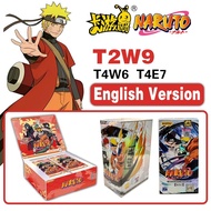 KAYOU Genuine Naruto English Version Sreies2 T2W9 T4W6 Booster Box Anime TCG Rare CR Ninja World Col