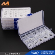 [Ready Stock COD] ODxCS Oring  Set O ring OD 6-30mm CS 1.5mm 1.9mm 2.4mm 3.1mm Thickness White Silic