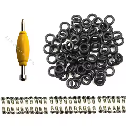 Lot 50pcs GI Joe Cobra Action Force O-RINGS Waist Bands & 50 pcs screws with Spanner Tool for 3.75''