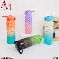 HX465 1000ML GRADUATED PLASTIC DRINKING WATER BOTTLE (3792)