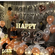 Adult birthday decoration Balloon Set s6 - Bong Balloon Shop