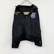 FFA Jacket, Farmer's Jacket, Corduroy Jacket, Replica, Remade, Embroidered, Black, Size 2XL, Vintage