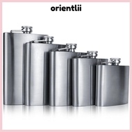 ORIENTLIIY Hip Flask Portable Alcohol Wine Drinkware Whiskey Holder