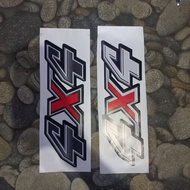 Sticker Sticker 43.54 TOYOTA hilux triton transparent printing