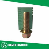 M10x30 Flange Yellow Pitch 1.25Bolt (Cap Bolt)