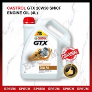 CASTROL GTX 20W/50 (4L)ORIGINAL