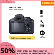 PROOCAM SPC-1500D GLASS SCREEN PROTECTOR FOR CANON EOS 1500D 1300DA