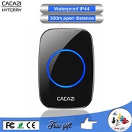 Cacazi HYA10 wireless doorbell waterproof IP44 door bell