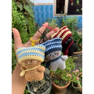 Cat crochet keychain | Crochet bagcharm | Crochet keychain