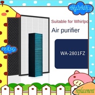 39A- Hepa Filter Humidifying Filter Replacement Accessories Kit for Whirlpool WA-2801FZ Air Purifier Humidifier HEPA Filter and Activated Carbon Filter