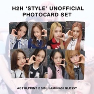 [SET] HEARTS2HEARTS ‘STYLE NGY Unofficial Photocard Set Carmen Jiwoo Yuha Stella Juun A-na Ye-On Ian