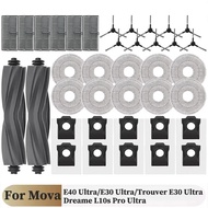 For MOVA E40 Ultra / Mova E30 Ultra / Trouver E30 Ultra / Dreame L10s Pro Ultra Heat Tricut Brush Fi