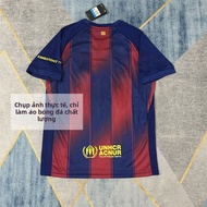 Bộ Đồng Phục Bóng Đá Barca Home 25/26 Của Pedri Và Rafinha Dành Cho Trẻ Em Áo Bóng Đá Ngắn Tay Quần