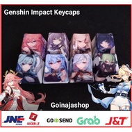 Y7y Genshin Impact Keycaps Oem Profile |Tombol Mekanikal Keyboard