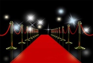 Leyiyi 10x8ft Red Carpet Entrence Backdrop Celebrity Walk T-Stage Banner VIP Hornor Road Graduation 