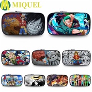 MIQUEL Luffy Pencil Cases, Pencil Cases Monkey D. Luffy Luffy Stationery Bag, Children Roronoa Zoro Large Capacity Printing Anime Pen Bag Office School