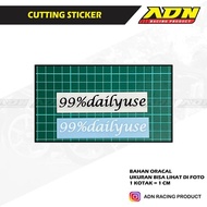 Stiker 99%Dailyuse 99 Daily Use V1