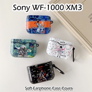 READY STOCK! For Sony WF-1000 XM3 Case Cool Cartoon Pattern TPU Soft Silicone Earphone Case Casing