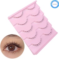 NOANUNDEE Under Eye Lashes,  Band Soft Lower Eyelashes, Handmade Manga Bottom Korean Makeup Natural 