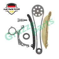 (8pc) Münster Timing Chain Kit Set XS6E-6268-AA Ford Fiesta V Ikon 1.3 JH JD RB KA RL2 1.3 1.6 Ecosp
