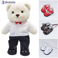 OKCATZONE For 20cm Cotton Dolls PU Leather Shoes Toys Casual Sports Shoes Dolls Accessories DIY Doll