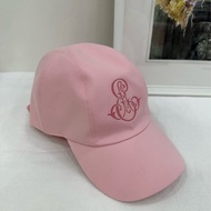 Hermes愛馬仕 Davis Emile Hermès女士便帽 帽子 鴨舌帽 櫻花粉 59碼