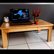 meja komputer lesehan / meja kayu pendek lesehan / meja lesehan minimalis / meja kayu kecil murah ti