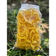 [1 KG] Kebumen's special yellow earrings | Crispy savory earrings | 1000g packaged lanting | ORIGINA