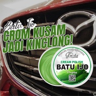 MESIN Green Stone Cream, Brass Chrome Polish, Motorcycle Engine Polish