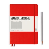 LEUCHTTURM1917 Hardcover Notebook Red สมุดโน๊ต LEUCHTTURM1917 ปกแข็ง สีแดง