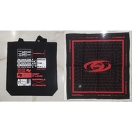 Ateez hello82 popup store tote bag + bandana