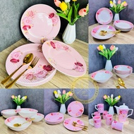 ✨PINK CHELSEA COLLECTION | FINE PORCELAIN✨ Plate / Bowl / Coffee Pot / Mug Giacomo Fine Porcelain Di