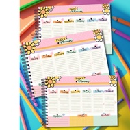 DAILY PLANNER/ A5 SIZE & A4 SIZE AVAILABLE