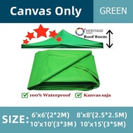 Only 10' x 80cm Express Night Market Top Kanvas Saja Kain Kanopi Khemah Niaga Bumbung only market ca