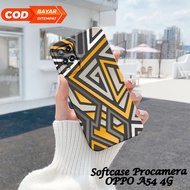 Oppo A54 Case - Oppo A54 Softcase - Fashion Case - Oppo A54 Casing - Pro Camera Softcase - Tpu - Opp