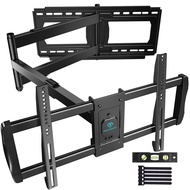 PERLESMITH Long Arm TV Wall Mount for 42-90 inch TVs, Full Motion TV Mount with 42.72 inch Extension