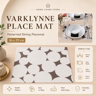 (IK) 36X29CM VARKLYNNE PLACE MAT PATTERNED HOME LIVING
