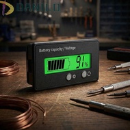 DANILO1 Battery Gauge, Battery Testers Voltage Meter Battery Capacity Indicator, Plastic Housing Mon