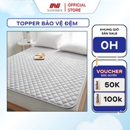 Nanomex 3-layer waterproof mattress protector Topper 1m2/1m4/1m6/1m8/2m/2m2x2m hotel standard does n